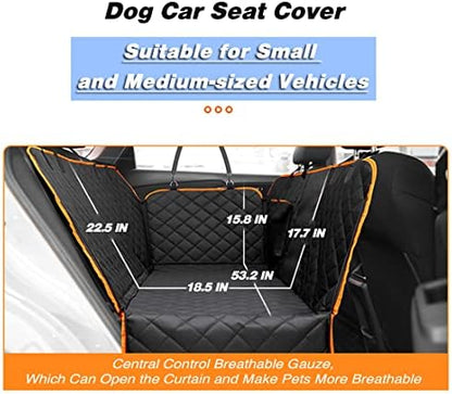 Dog Car Seat Cover, Back Seat Protector Pet Mat Hammock Dog Cover Fit for Cars/SUVS/Truck, Keeping Car Pristine Clean, 100% Waterproof Scratchproof Non-Slip Pet Seat Covers, Machine Washable - Image 6