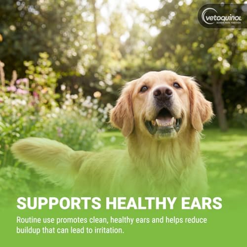Vetoquinol Ear Cleansing Solution - Gentle Cleaner to Remove Dirt & Debris - Easy-to-Use Drops for Cats & Dogs - Support Clean and Fresh-Smelling Ears - Ideal for Routine Pet Hygiene - 8 Ounces - Image 5