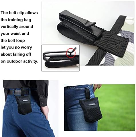 leconpet Dog Treat Pouch Portable Treat Pouch for Dog Training Easily Carries Perfect Food Snack Storage Holder for Puppy Training and Walking (Black) - Image 2