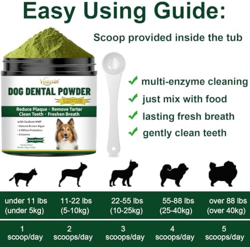 Dog Dental Powder, Easy Teeth Cleaning, Breath Freshener, Plaque Remover - Image 6
