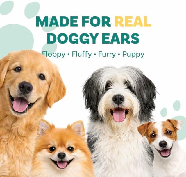 Scrubby Pet Dog Ear Wipes for Dogs | Extra Thick with Aloe Vera & Eucalyptus | 250 Count | Hypoallergenic Ear Cleaner for Dogs with Pearl Texture for Deeper Clean - Image 5