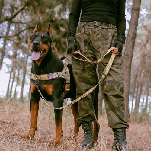 Forestpaw Tactical Dog Leash for Large Dogs, Camo Brown, 4-5FT - Image 3