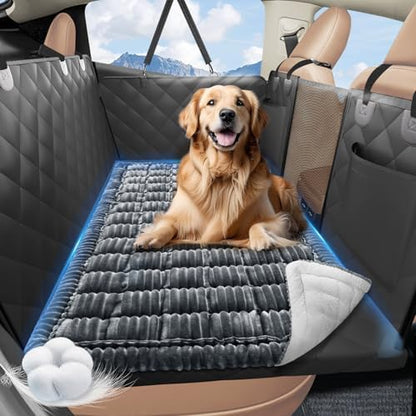 Dog Bed for Car Back Seat, Non-Slip Backseat Pet Mat Standard, 51''X23.5'' by ROUWINNE