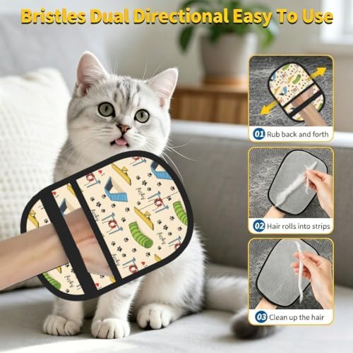 Dog Agility Training Course Obstacle Pet Hair Removal Glove For Cats Dogs - Image 7