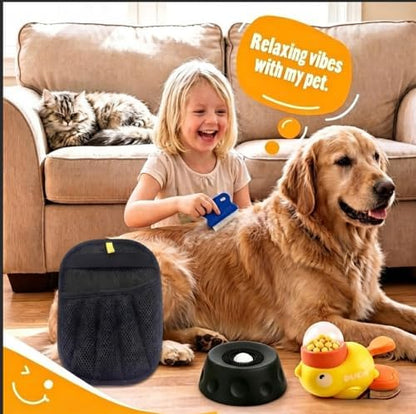 Non Bisphenol A Ball Dog Lick Bowl, Duck Snack Dispenser, Pet Beauty Gloves, Cleaning Comb, Suitable for Small and Medium Sized Dogs and Cats, Non Slip Dishwasher Safe - Image 7