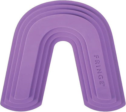Fringe Studio Color ME Happy Purple Rubber Dog Toy, Pet Shop Collection (518036)