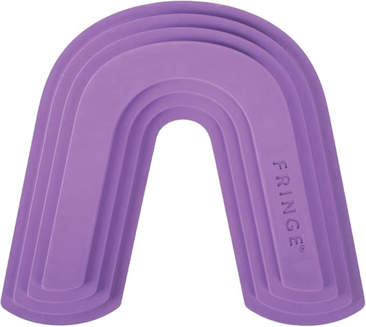 Fringe Studio Color ME Happy Purple Rubber Dog Toy, Pet Shop Collection (518036)
