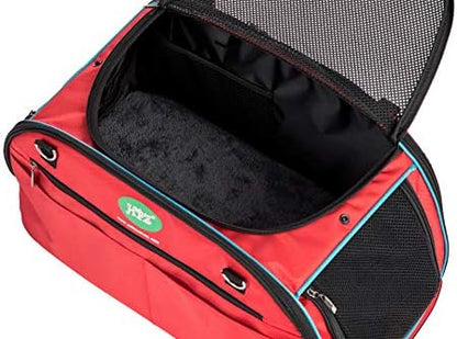 HPZ Multi-Functional Pet Travel Carrier Bag/Backpack/Car Seat/Airline in-Cabin Compatible (21x11x10in.) - Image 5