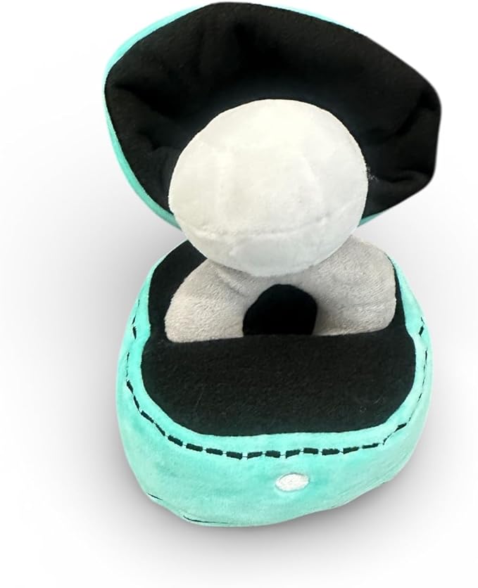 Glow Pups Diamond Wedding Ring Dog Toy with Squeaker, Engagement Ring, Durable Materials, Interactive, Soft and Comfortable, Ideal for Small Puppy and Adult Dogs, Blue (Blue)
