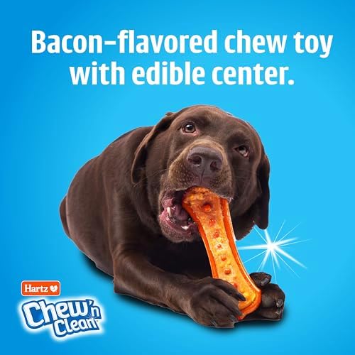 Hartz Chew 'n Clean Dental Duo Dog Treat & Chew Toy, Color Varies, Extra Small, 6 Count - Image 3