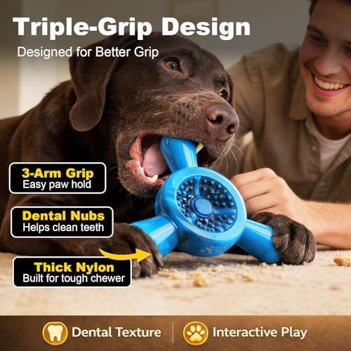 Dog Chew Toy for Aggressive Chewers, Puppy Teething Toys for Small Dogs - Image 2