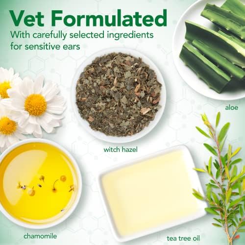 Vet's Best Dog Ear Relief Wash, No-Alcohol, Wax Control, No-Sting, 16 oz - Image 5