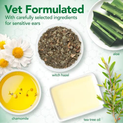 Vet's Best Dog Ear Relief Wash, No-Alcohol, Wax Control, No-Sting, 16 oz - Image 5