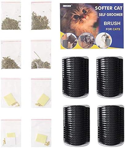 Cat Self Groomer Toy Wall Corner Massage Comb Brush - Image 7