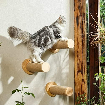 FUKUMARU Cat Wall Steps, 11.8 Inch, 2 of Pack - Image 4