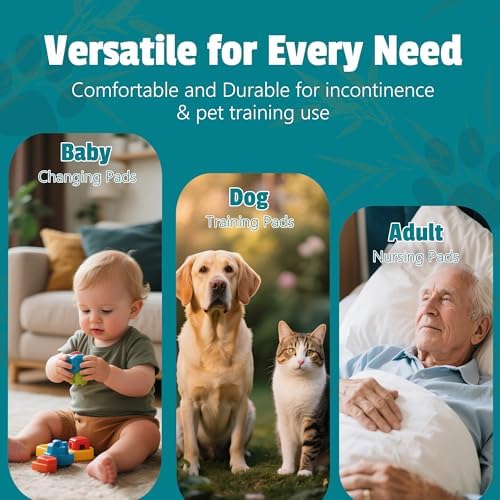 Upgrade Leak-Proof Pet Training and Puppy Pads, Jumbo Pee Pads for Dogs with Thicken Polymer Heavy Absorbency, Quick Dry Disposable Pee Pads for Cats Dogs (45, Charcoal) - Image 4