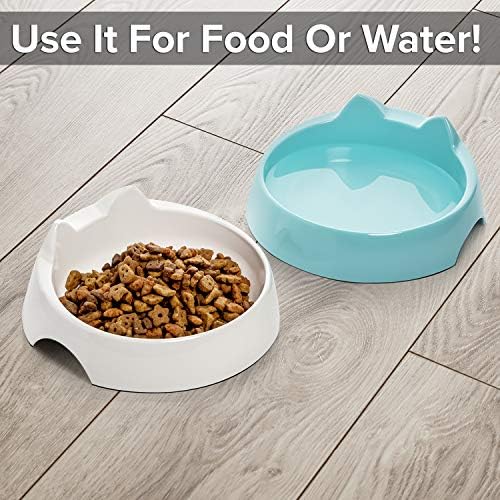CatGuru Cat Bowls, Whisker-Friendly Cat Water Bowl, Encourages Drinking - Image 4