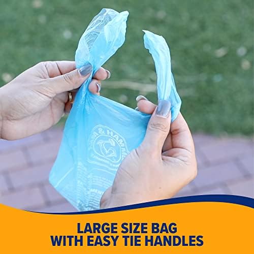 ARM & HAMMER 71041 Easy-Tie Waste Bags, Blue, 75 Count - Pack of 4 - Image 3
