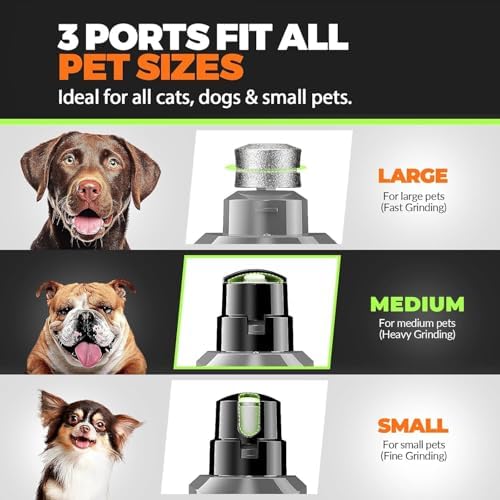 Whisper Quiet Dog Nail Grinder Safe & Stress-Free for Sensitive Dogs Cats - Image 6
