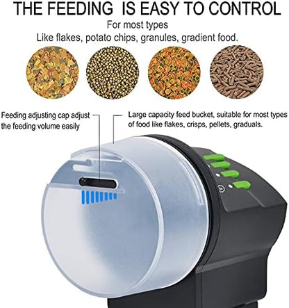 DXOPHIEX Automatic Fish Feeder Food Dispenser Vacation Fish Feeder - Image 6