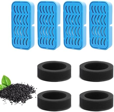 PETCHO 4-Pack Pet Fountain Filters Compatible with AONBOY and AOOGITF by PETCHO