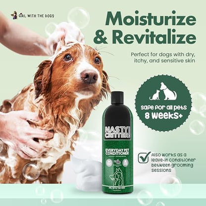 Nasty Critter! by Girl With The Dogs Detangling Dog/Cat Conditioner, 8Wks+ - Image 3