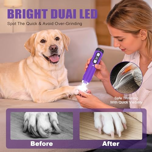 Quiet Dog Nail Grinder, Safe and Low-Stress for Sensitive Dogs and Cats - Image 6