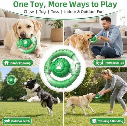 Pamlulu Tough Dog Toys for Aggressive Chewers, Indestructible Dog Toy for Large Dogs, Nylon Chew Toys for Medium Large Breed, Interactive Dog Toys to Keep Them Busy, Dog Birthday - Image 7