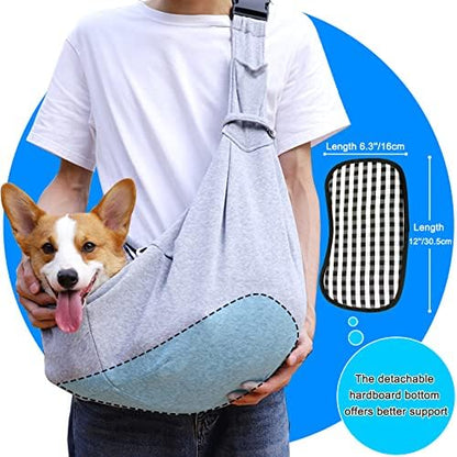 Kanemc Dog and Cats Carrier Sling, Puppy Small Pet Carrier Up to 16.5lbs - Image 6