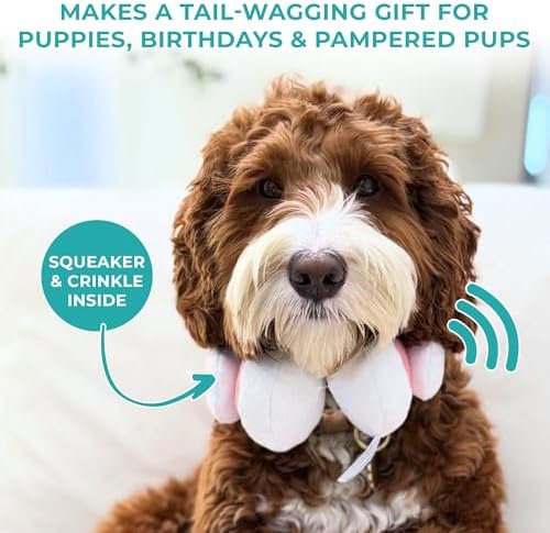 Haute Diggity Dog Barks Headphones Plush Dog Toy, Funny Parody Chew Toys - Image 6