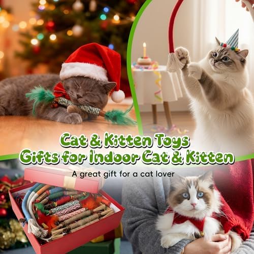 Silvervine Sticks for Cats & Cat Chew Rope Toys for Indoor Cats Dental Care Teeth Cleaning, Kitten & Cat Teething Toys for Health, Cat Chew Stick Suitable for All Breeds of Aggressive Chewers Cat 1 - Image 7