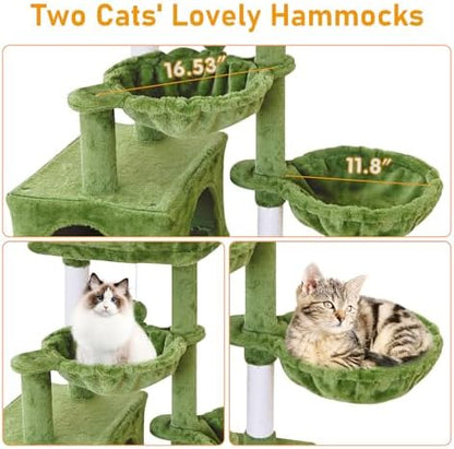Cat Tree Cat Tower Condo Pet Activity Center Sisal Scratching Post - Image 4