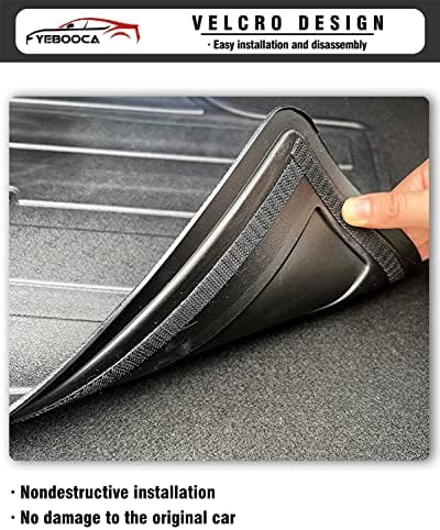 Cargo Liner Compatible with 2021-2026 Bronco Sport Trunk Mat Back Seat Cover Protector (Backrest Mats) - Image 6