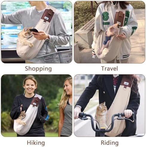 Wakytu Dog Sling Carrier for Small Dogs,Front Dog Carrier - Image 5
