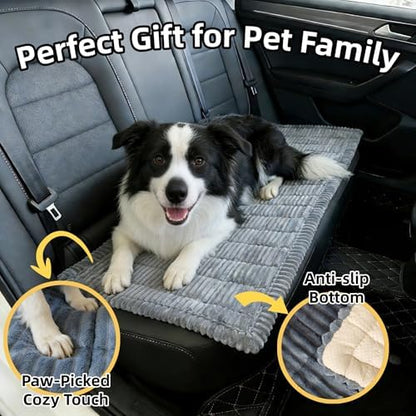 Soft Plush Dog Car Seat Cover & Sofa Protector, Non-Slip Mat (23.6''×59'') - Image 6