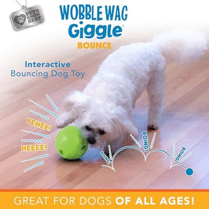 Wobble Wag Giggle Bounce Interactive Dog Toy- Sound Making Bouncing Ball for Dogs Ages Indoor & Outdoor Play, Soft & Durable with Easy Grip Design- Pets Know Best - Image 5