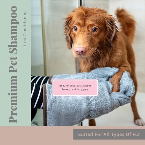 Begley's No Rinse Waterless Pet Shampoo, Bathless Cleaning, Deodorizing, and Odor Removal for a Shiny, Fresh Smelling Coat - Effective for Dogs, Puppies, and Cats - Fresh Tea Tree Scent - Image 5