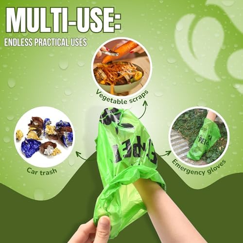 Pet N Pet Poop Bags for Dogs, 1080 Count, Plant Based, Unscented, Green - Image 5