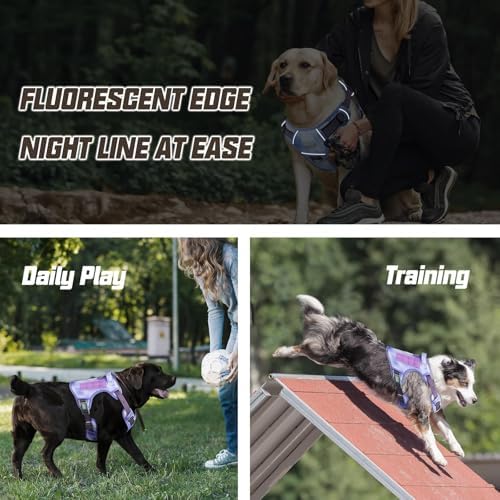 AUROTH Tactical Dog Harness for Large Dogs, Heavy Duty No Pull Pet Vest - Image 5