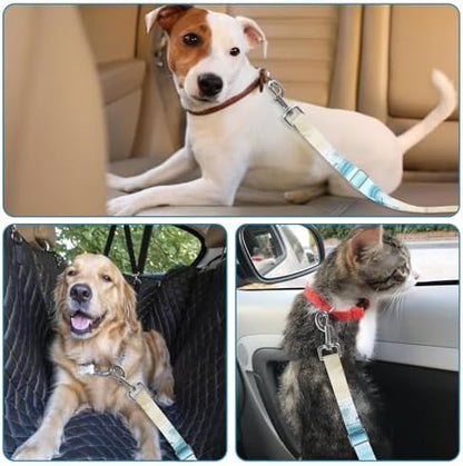 Adjustable pet cat and Dog car seat Belt，The Lanyard is Flexible and Adjustable from 20 to 33 inches (whelks) - Image 6