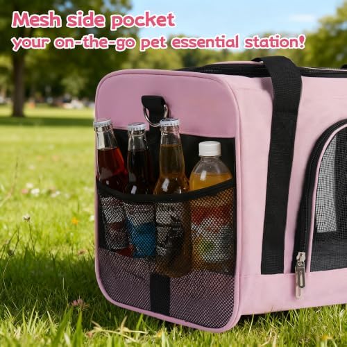 pet Carrier Bag (Pink) - Image 6