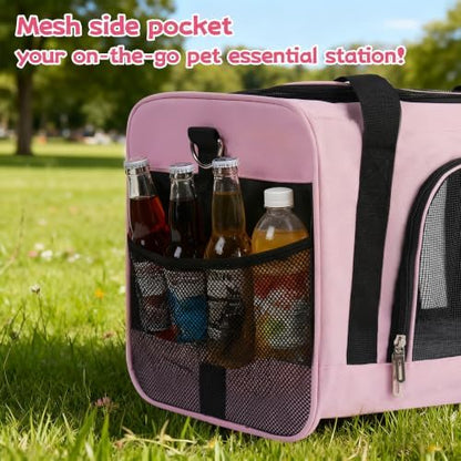 pet Carrier Bag (Pink) - Image 6