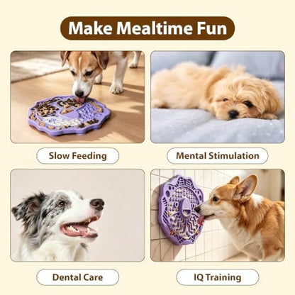 GiGwi Lick Mat for Dogs Cats, Anti-Stress Slow Feeding Mat for Pet - Image 3