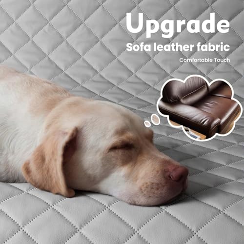 Dog Car Seat Cover for Back Seat, Waterproof Leather Fabric Back Seat Extender for dogs 52.4 * 24.4in, Foldable in The Car, Hard Panels Bottom Support to 330 lbs, for Cars/Mid-Size SUV/Small Truck - Image 2