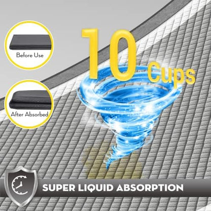 CROCI Charcoal Pee Pads for Dogs Odor Control Leak Proof XXL 30x36in 35Ct - Image 5
