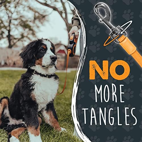 Mighty Paw Retractable Dog Leash, for Large Dogs, 50-110 lbs, Auto-Locking - Image 5