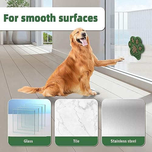 Lick Mat for Dogs and Cats, Premium Lick Pad with Suction Cups,Dog Slow Feeder Dowl Mat for Bathing Grooming Nailing Trimming, Food-Grade, Non-Toxic (Green) - Image 5