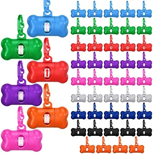 Zhehao 50 Pack Dog Poop Bag Holders for Leashes by Zhehao