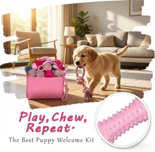 20 Pack Puppy Teething Chew Toys for Small Dogs, Bulk Dog Toys for Puppies - Image 3