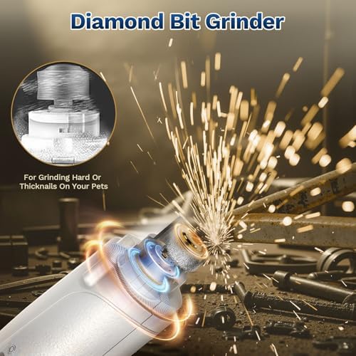 2-in-1 Dog & Cat Nail Clippers and Grinder with Catcher & 2 LED Lights - Image 6